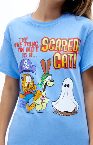 Garfield Scaredy Cat T-Shirt Garfield Scaredy Cat T-Shirt image number null