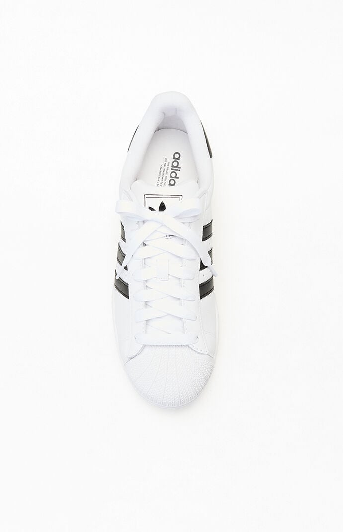 adidas White & Black Superstar II Shoes