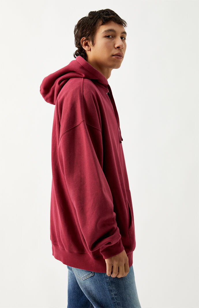 Recycled Burgundy Better Basics Hoodie