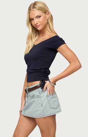 Marula Wide V Neck Top image number 2