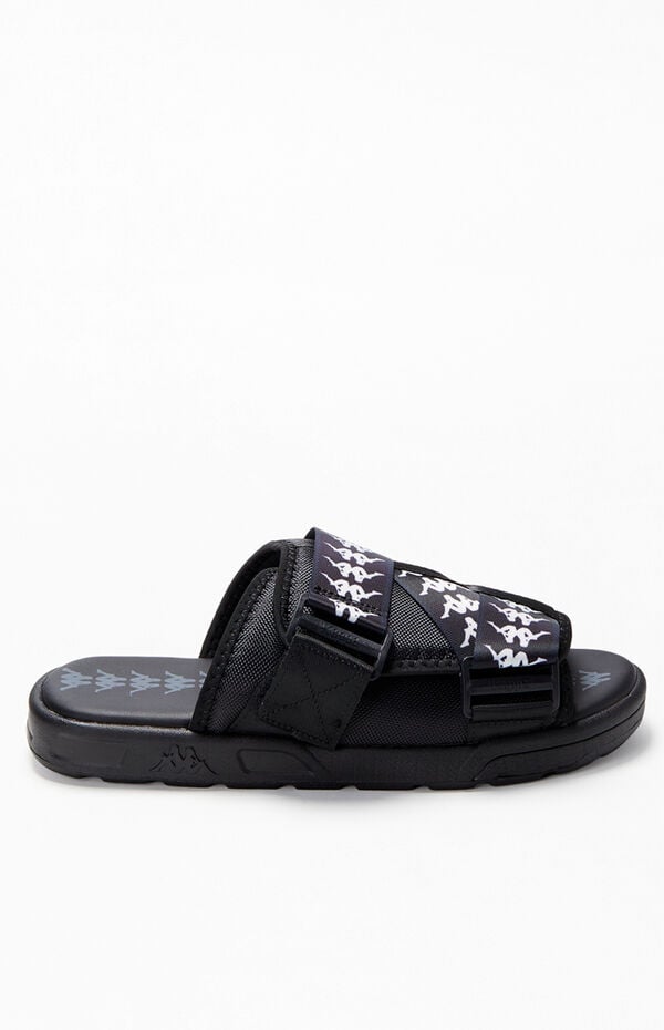 NWT Kappa 222 Banda Mitel 1 Unisex Slides Kappa 222 Banda Mitel 1 Slide Sandal at Hamilton Place in  main image 3