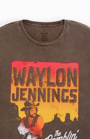 Waylon Jennings The Ramblin' Man T-Shirt image number 3