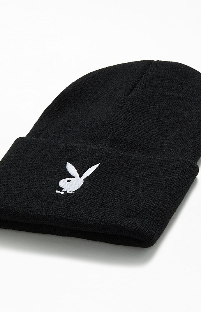 playboy black beanie