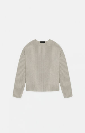 Kids Seal Raw Neck Sweater image number 6