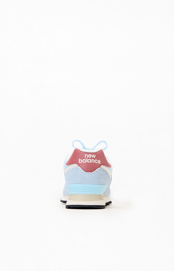New Balance Burgundy 574 Shoes