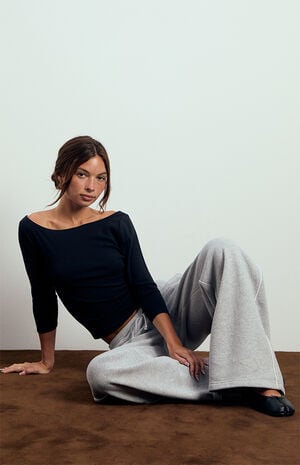 Kenzie 3/4 Sleeve Off-The-Shoulder Top image number 1