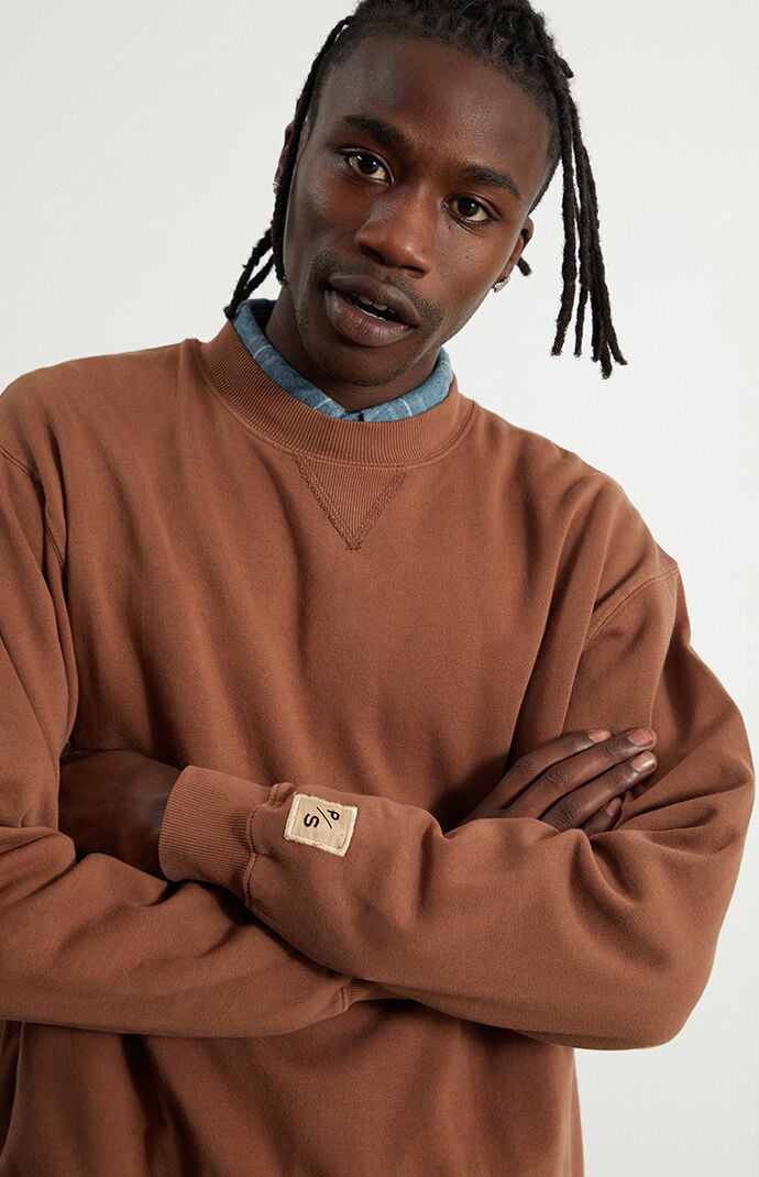Mens crewneck sweatshirts vintage hot sale