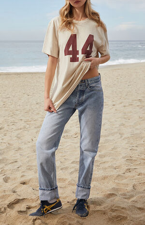Light Gray Penelope 44 Oversized T-Shirt image number 4