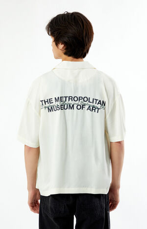 x PacSun Cropped Camp Shirt image number 5