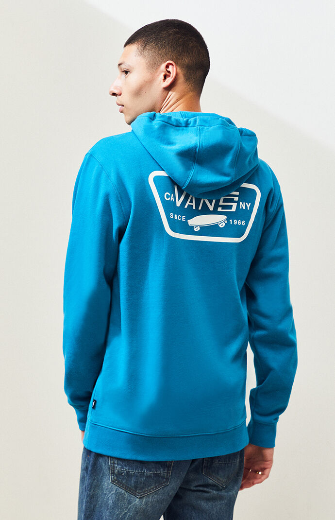 vans teal hoodie