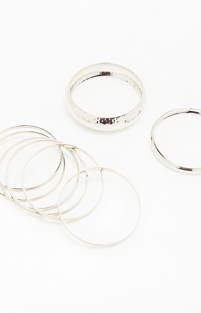 Pacsun Nora Metal Bangle Set