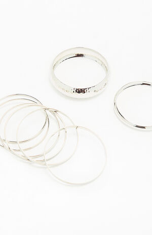 Nora Metal Bangle Set image number 2
