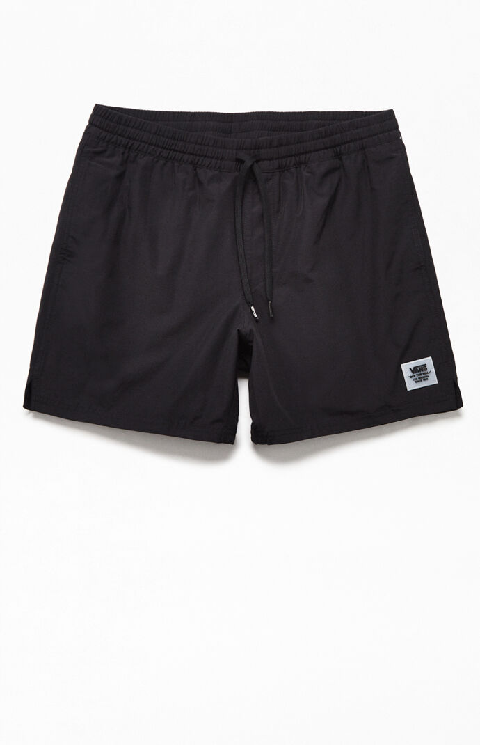 Vans black primary volley shorts 2025