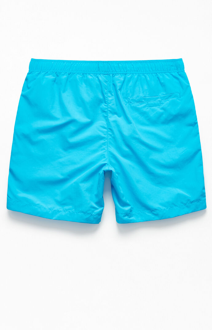 mens neon green swim trunks