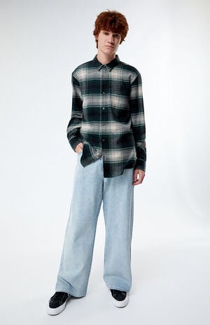 Green Classic Plaid Shirt image number 3
