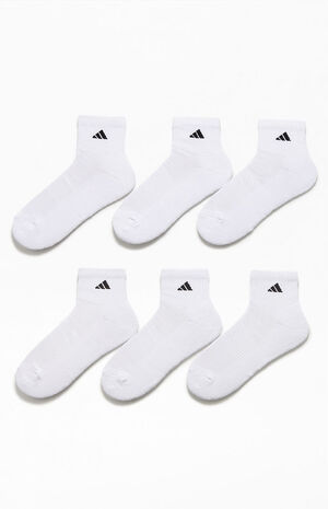 6 Pack Athletic Quarter Socks image number 2