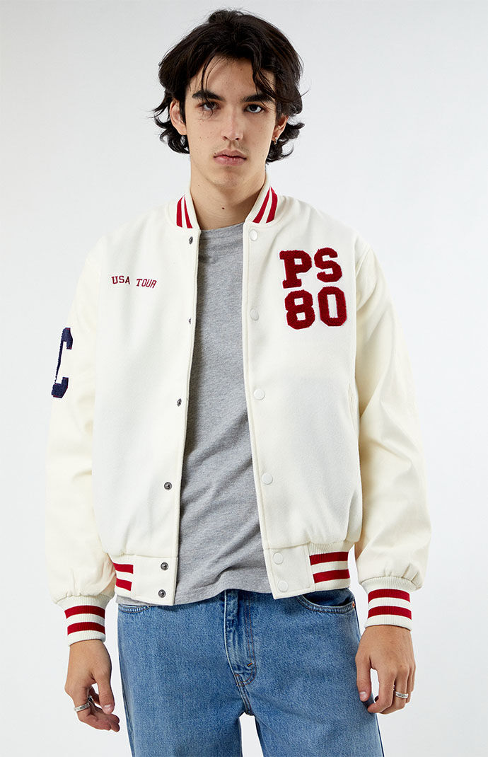 PacSun Golden State Varsity Jacket PacSun