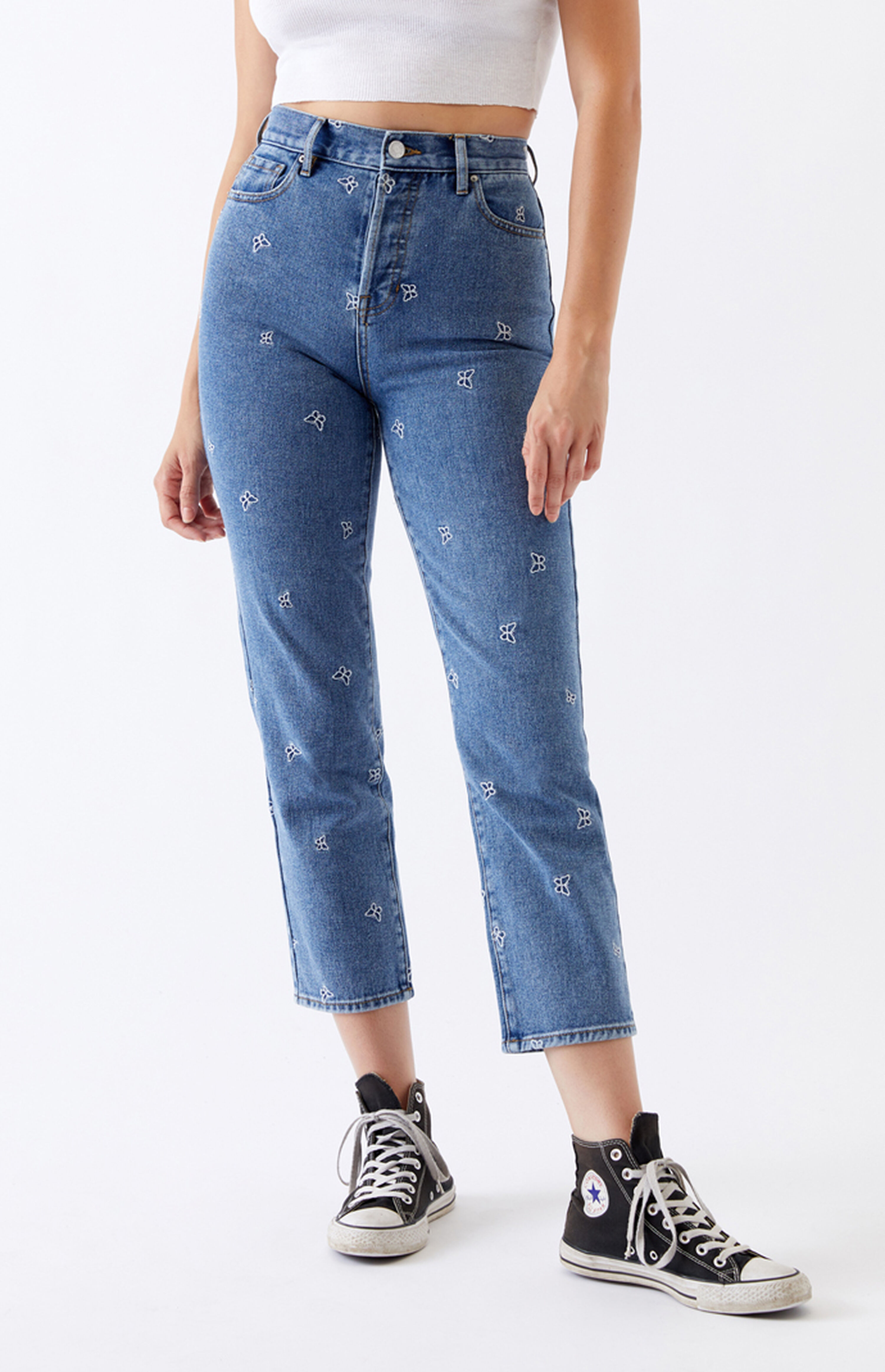 pacsun high rise straight