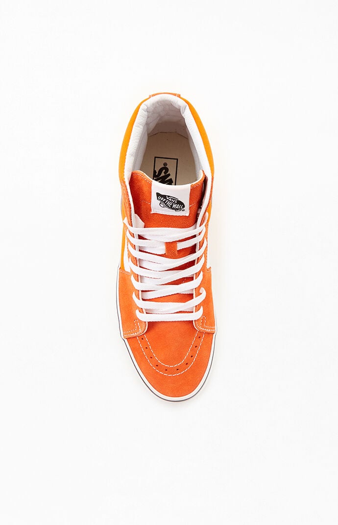 Vans Sk8-Hi Canvas Orange Shoes