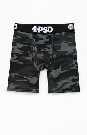 Night Black Camo Boxer Briefs Night Black Camo Boxer Briefs image number 1