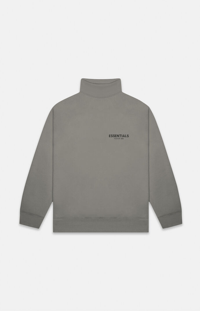 fear of god mock neck sweatshirt