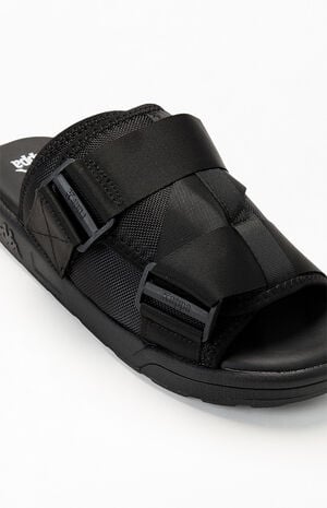 Black Authentic Bastian 1 Slide Sandals image number 6