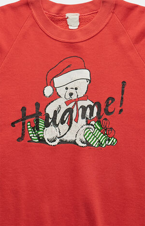 '90s Hug Me Christmas Crew Neck Sweatshirt image number 5