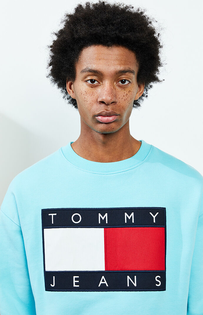 Flag Logo Crew Neck Sweatshirt