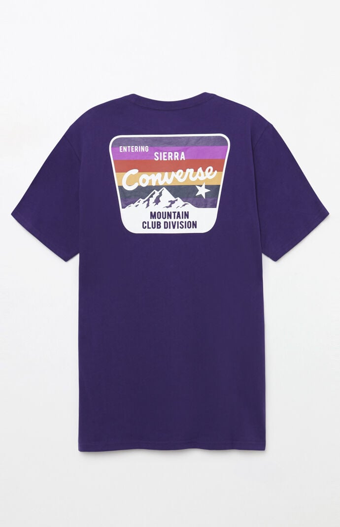 purple converse t shirt
