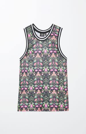Flamingo Go Wild Basketball Tank Top image number 1
