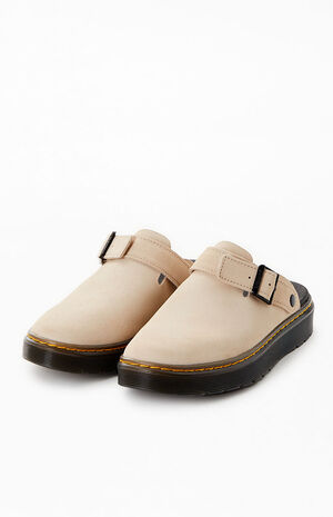 Women's Cream Carlson Suede Slingback Mules image number 2