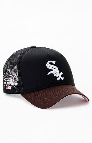 x PS Reserve Chicago White Sox Mocha 9FORTY Snapback Hat image number 1