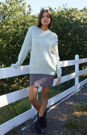 Brianna Cable Knit Sweater image number 4