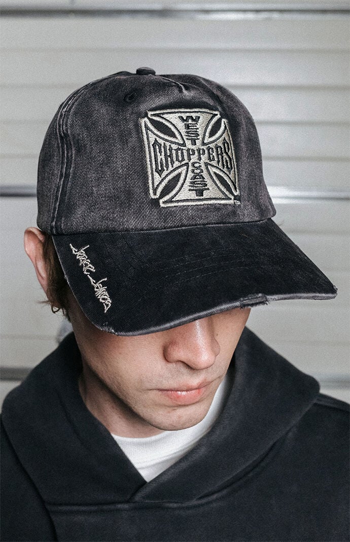 West Coast Choppers Mechanic Distressed Snapback Hat