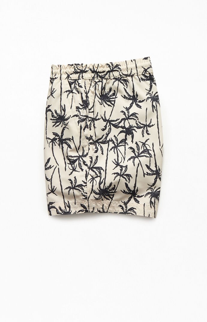 Vintage Palm 15" Swim Trunks