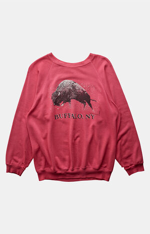 80s Buffalo NY Crew Neck Sweatshirt image number 1