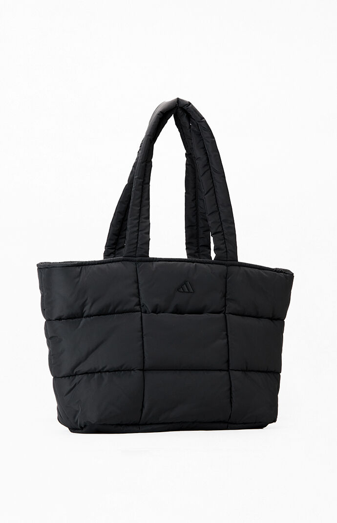 adidas Black Quilted All Me 3 Tote Bag | PacSun