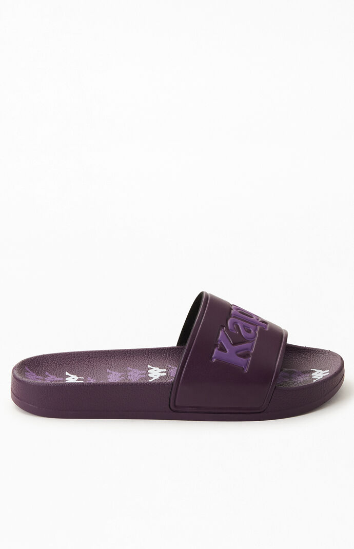 Women's Purple Banda Adam Slide Sandals