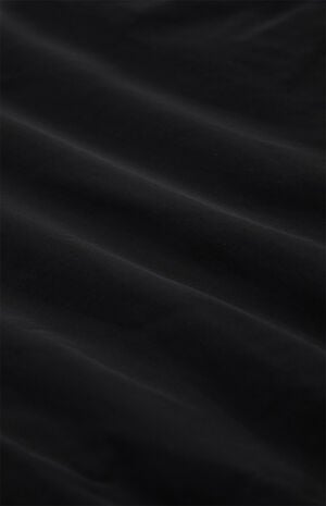 Black Bonded Nylon Field Trench Coat image number 7
