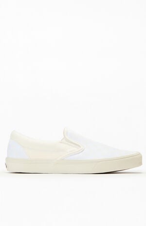 Checkerboard Blanc De Blanc Classic Slip-On Shoes image number 1