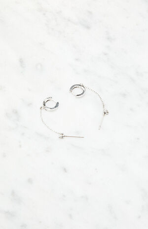 Chain & Hoop Earrings image number 2