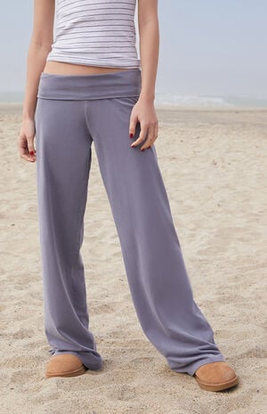 John Galt Gray Priscilla Flare Pants | PacSun