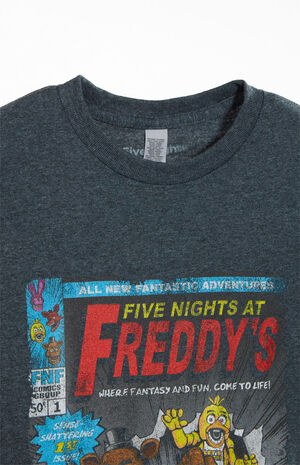 Kids Five Nights At Freddy's Comic T-Shirt image number 2
