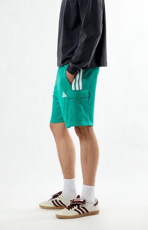 Green Tiro Cargo Shorts image number 3