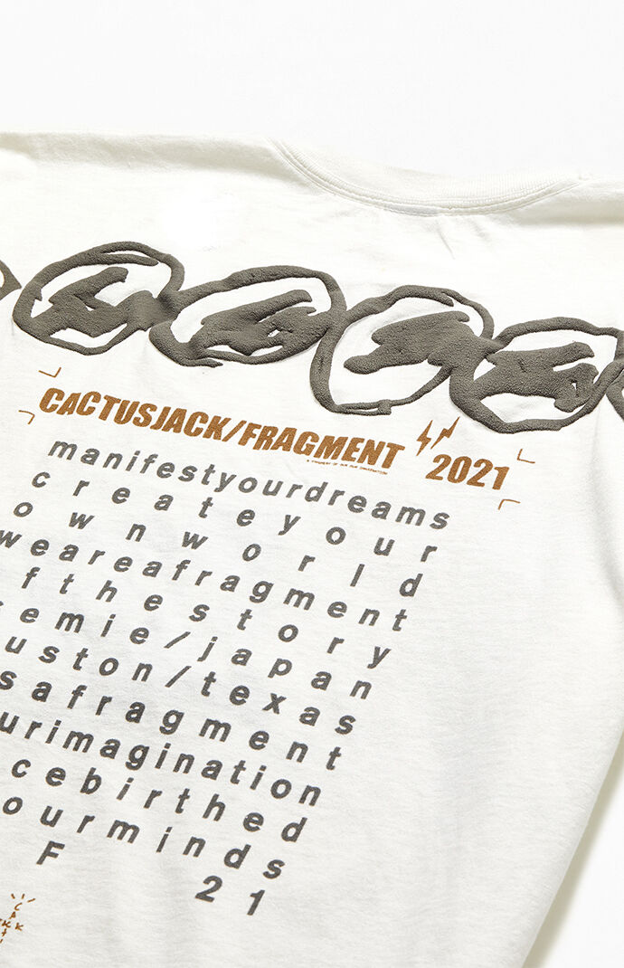 Travis Scott Cactus Jack For Fragment Manifest T-Shirt | PacSun