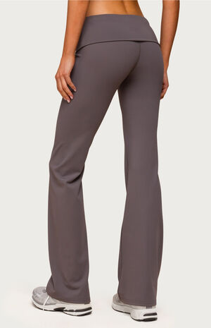 Oriane Foldover Flared Leggings image number 3