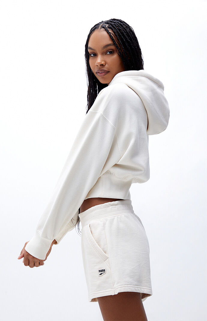Puma Classics Cropped Hoodie PacSun