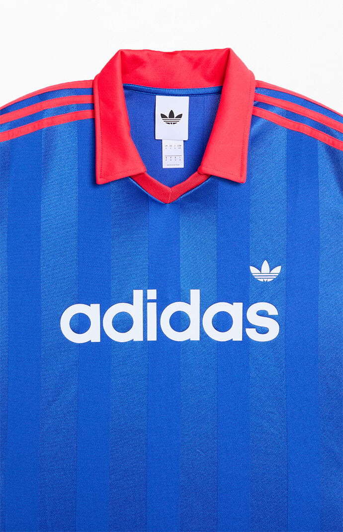 adidas Archive Collar Engineered Short Sleeve Jersey