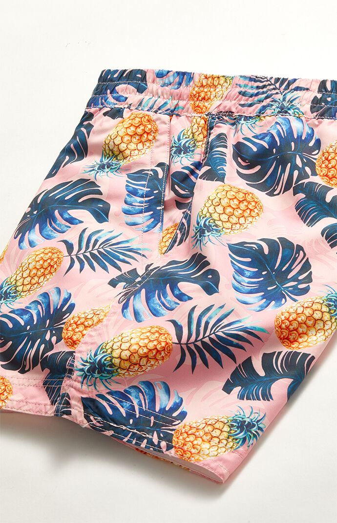 Pineapple 15" Swim Trunks