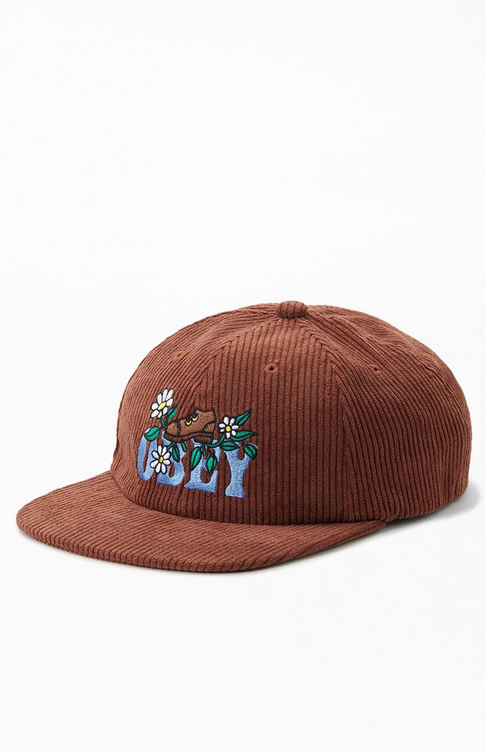 Obey Garden 6 Panel Corduroy Hat PacSun